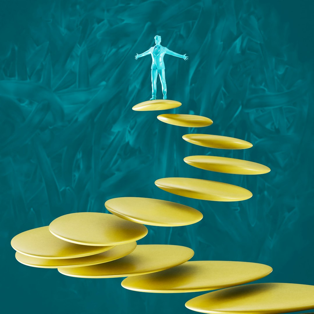 Career growth illustration